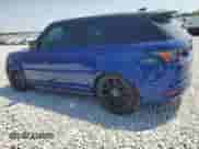 2022 Land Rover Range Rover Sport SVR with VIN SALWZ2RE0NA230710, listed as a Copart auction lot 47987935 with 3,227 mi miles and Salvage title. Bid and sale history available at DreamBid. Image 2.