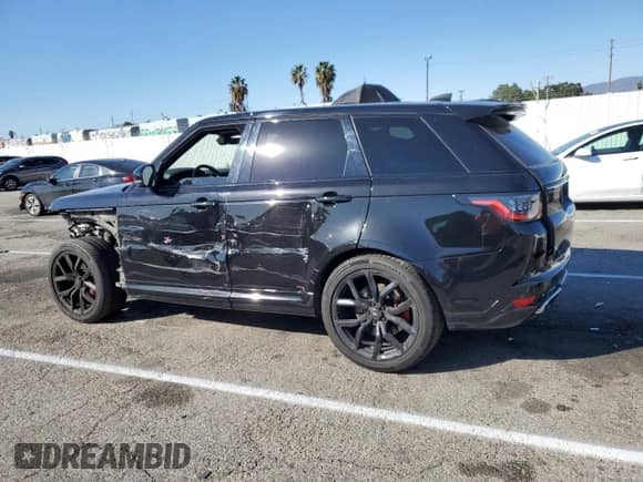 2019 Land Rover Range Rover Sport SVR z VIN SALWZ2SE1KA817617, wystawiony jako Copart lot #39518503 z przebiegiem 29 685 mil mil oraz . Historia ofert i sprzedaży dostępna na DreamBid. Obrazek 2.