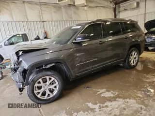 2021 Jeep Grand Cherokee Limited with VIN 1C4RJKBG1M8163211, listed as a Copart auction lot 85750535 with Not provided miles and Non repairable. Bid and sale history available at DreamBid. Image 1.