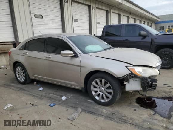 2013 Chrysler 200 Touring with VIN 1C3CCBBB9DN694781, listed as a Copart auction lot 48936815 with 128,944 mi miles and Salvage title. Bid and sale history available at DreamBid. Image 4.