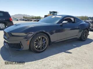 2024 Ford Mustang Dark Horse with VIN 1FA6P8R0XR5503791, listed as a Copart auction lot 61461525 with 6,468 mi miles and Salvage title. Bid and sale history available at DreamBid. Image 1.