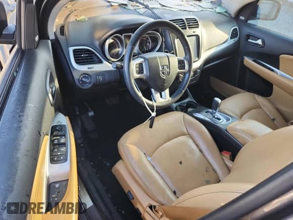 2014 Dodge Journey Limited with VIN 3C4PDCDG7ET183841, listed as a Copart auction lot 80632665 with Not provided miles and Salvage title. Bid and sale history available at DreamBid. Image 8.