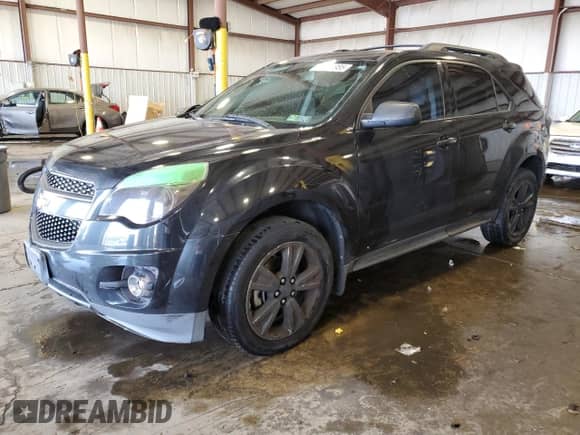 2011 Chevrolet Equinox LTZ with VIN 2CNFLFE55B6450788, listed as a Copart auction lot 66098985 with 160,077 mi miles and Salvage title. Bid and sale history available at DreamBid. Image 1.