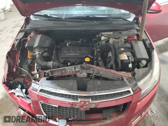 2011 Chevrolet Cruze LTZ z VIN 1G1PH5S97B7242268, wystawiony jako Copart lot #89837915 z przebiegiem 166 608 mil mil oraz Szkoda całkowita • Salvage title. Historia ofert i sprzedaży dostępna na DreamBid. Obrazek 11.