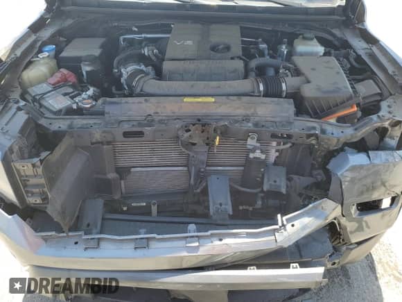 2023 Nissan Frontier Pro-X with VIN 1N6ED1EJ8PN609378, listed as a Copart auction lot 59393845 with 23,440 mi miles and Salvage title. Bid and sale history available at DreamBid. Image 11.