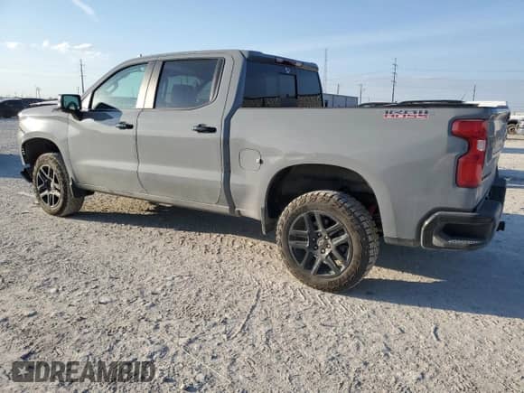 2024 Chevrolet Silverado 1500 LT Trail Boss z VIN 3GCUDFEL9RG421753, wystawiony jako Copart lot #46942695 z przebiegiem 6 858 mil mil oraz Szkoda całkowita • Salvage title. Historia ofert i sprzedaży dostępna na DreamBid. Obrazek 2.