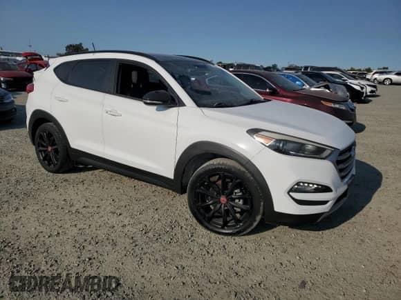 2017 Hyundai Tucson Limited with VIN KM8J33A29HU543344, listed as a Copart auction lot 70929745 with 109,348 mi miles and Clean title. Bid and sale history available at DreamBid. Image 4.