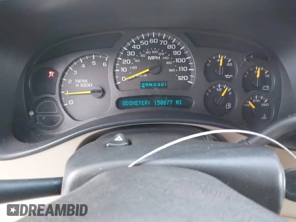 2003 Chevrolet Tahoe Z71 with VIN 1GNEK13ZX3R272515, listed as a IAAI auction lot 42073099 with 150,877 mi miles and . Bid and sale history available at DreamBid. Image 7.