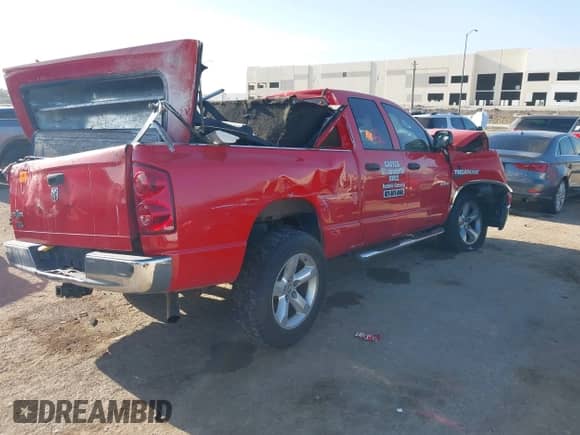 2008 Dodge 1500 SLT with VIN 1D7HA18238J104103, listed as a IAAI auction lot 42837629 with Not provided miles and . Bid and sale history available at DreamBid. Image 4.