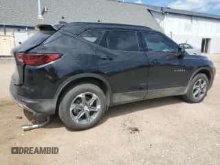 2024 Chevrolet Blazer LT с VIN 3GNKBCR42RS256423, выставлен на аукционе Copart как лот 69280245 с пробегом 11 032 миль миль и Списание • Salvage title. История ставок и продаж доступна на DreamBid. Изображение 3.