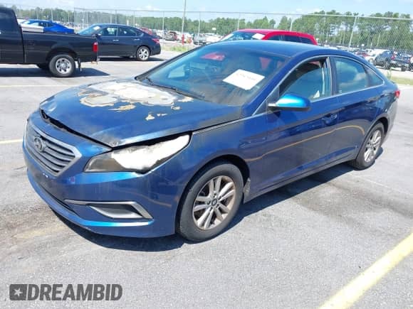 2016 Hyundai Sonata SE с VIN 5NPE24AF4GH364252, выставлен на аукционе IAAI как лот 42947039 с пробегом 110 000 миль миль и . История ставок и продаж доступна на DreamBid. Изображение 2.