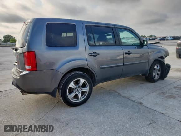 2013 Honda Pilot EX с VIN 5FNYF3H41DB037995, выставлен на аукционе Copart как лот 60922565 с пробегом 167 596 миль миль и Списание • Salvage title. История ставок и продаж доступна на DreamBid. Изображение 3.