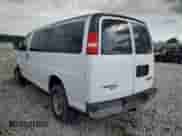 2006 Chevrolet Express Passenger with VIN 1GAHG35U761194114, listed as a Copart auction lot 55985195 with 110,432 mi miles and Salvage title. Bid and sale history available at DreamBid. Image 2.