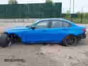 2025 BMW M3 Competition xDrive with VIN WBS33HJ01SFU28279, listed as a IAAI auction lot 42247834 with 5,980 mi miles and . Bid and sale history available at DreamBid. Image 15.