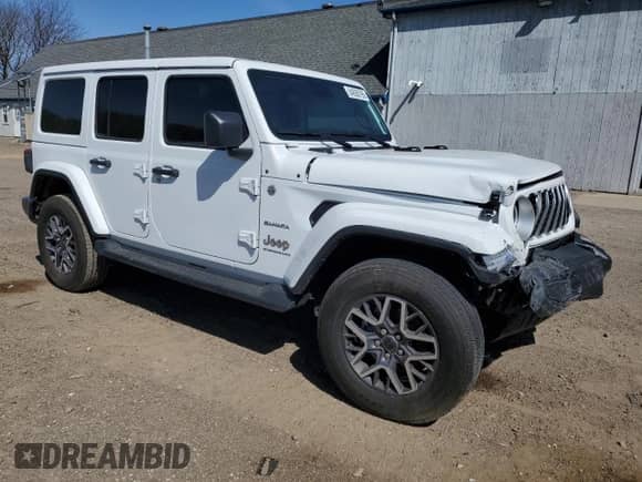 2024 Jeep Wrangler Sahara с VIN 1C4PJXEN7RW297948, выставлен на аукционе Copart как лот 54656795 с пробегом 12 292 миль миль и Списание • Salvage title. История ставок и продаж доступна на DreamBid. Изображение 4.