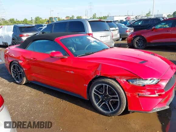 2019 Ford Mustang EcoBoost with VIN 1FATP8UH7K5122664, listed as a IAAI auction lot 42930748 with 65,042 mi miles and . Bid and sale history available at DreamBid. Image 13.