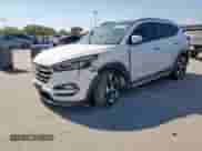2017 Hyundai Tucson Sport z VIN KM8J33A24HU376407, wystawiony jako Copart lot #84583725 z przebiegiem 101 298 mil mil oraz Szkoda całkowita • Salvage title. Historia ofert i sprzedaży dostępna na DreamBid. Obrazek 1.
