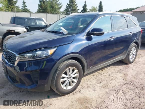 2020 Kia Sorento LX with VIN 5XYPGDA30LG666865, listed as a IAAI auction lot 43247271 with 38,149 mi miles and . Bid and sale history available at DreamBid. Image 17.