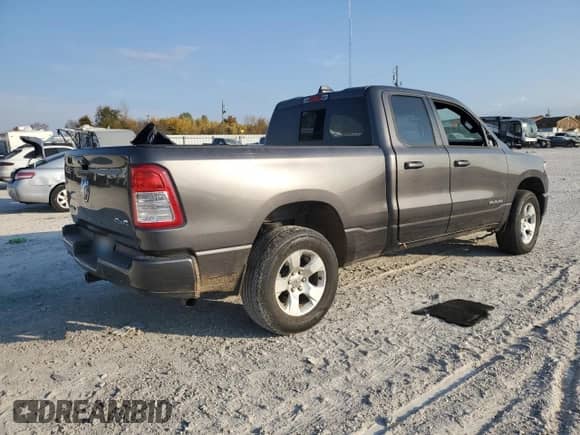 2024 Ram 1500 Big Horn with VIN 1C6RRFBG6RN148011, listed as a Copart auction lot 77116404 with Not provided miles and Salvage title. Bid and sale history available at DreamBid. Image 3.