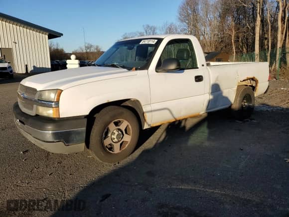 2004 Chevrolet Silverado 1500 Work Truck with VIN 1GCEC14V54Z290794, listed as a Copart auction lot 84718114 with 194,326 mi miles and Salvage title. Bid and sale history available at DreamBid. Image 1.