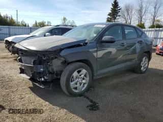 2025 Hyundai Kona SE with VIN KM8HA3AB3SU208107, listed as a Copart auction lot 85112175 with 24,044 mi miles and Salvage title. Bid and sale history available at DreamBid. Image 1.