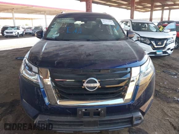 2022 Nissan Pathfinder SV with VIN 5N1DR3BAXNC220939, listed as a IAAI auction lot 42527109 with 48,415 mi miles and . Bid and sale history available at DreamBid. Image 12.
