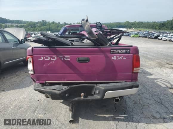 1997 Dodge Dakota z VIN 1B7GG23X8VS253156, wystawiony jako Copart lot #66837315 z przebiegiem 190 961 mil mil oraz Szkoda całkowita • Salvage title. Historia ofert i sprzedaży dostępna na DreamBid. Obrazek 6.