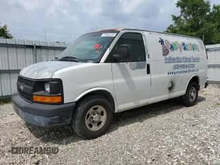 2003 Chevrolet Express Cargo с VIN 1GCFG15XX31178417, выставлен на аукционе Copart как лот 60239605 с пробегом 166 050 миль миль и Чистый • Clean title. История ставок и продаж доступна на DreamBid. Изображение 1.