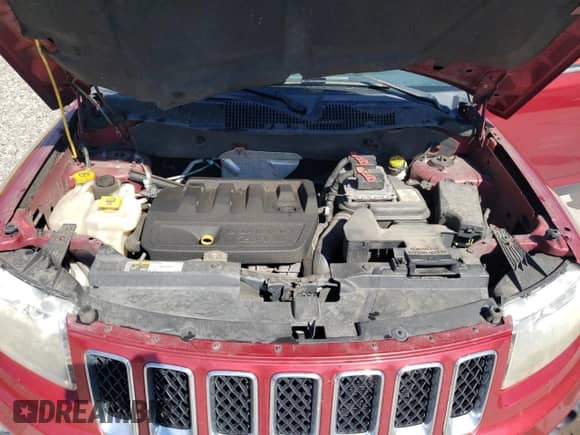2014 Jeep Compass Sport with VIN 1C4NJDBB8ED567758, listed as a Copart auction lot 67984065 with 123,788 mi miles and Salvage title. Bid and sale history available at DreamBid. Image 12.