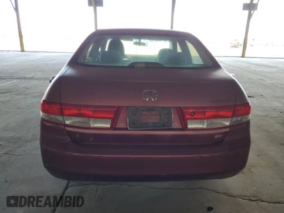 2004 Honda Accord EX with VIN 1HGCM56764A161635, listed as a Copart auction lot 81404475 with 229,218 mi miles and Salvage title. Bid and sale history available at DreamBid. Image 6.