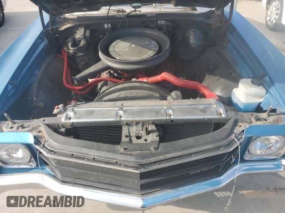 1971 Chevrolet Chevelle z VIN 136371B136121, wystawiony jako Copart lot #49047484 z przebiegiem 84 325 mil mil oraz Szkoda całkowita • Salvage title. Historia ofert i sprzedaży dostępna na DreamBid. Obrazek 11.