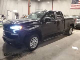 2020 Chevrolet Silverado 1500 with VIN 1GCVYEED2LZ343819, listed as a Copart auction lot 47255045 with 39,013 mi miles and Salvage title. Bid and sale history available at DreamBid. Image 1.