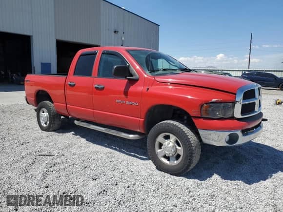 2004 Dodge 2500 SLT with VIN 3D7KU28D34G131382, listed as a Copart auction lot 60487035 with 110,065 mi miles and Salvage title. Bid and sale history available at DreamBid. Image 4.