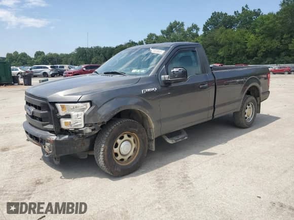 2017 Ford F-150 XL with VIN 1FTMF1EF5HKC80341, listed as a Copart auction lot 67580865 with 121,732 mi miles and Salvage title. Bid and sale history available at DreamBid. Image 1.