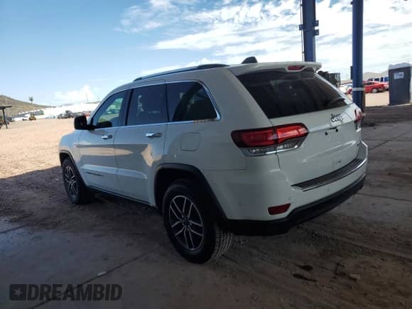 2020 Jeep Grand Cherokee Limited с VIN 1C4RJEBG7LC252102, выставлен на аукционе Copart как лот 80758255 с пробегом 22 071 миль миль и Списание • Salvage title. История ставок и продаж доступна на DreamBid. Изображение 2.