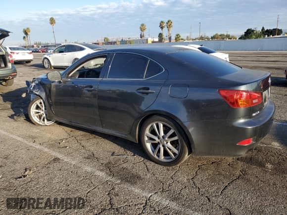 2006 Lexus IS 250 z VIN JTHBK262762019289, wystawiony jako Copart lot #81114365 z przebiegiem 265 848 mil mil oraz Szkoda całkowita • Salvage title. Historia ofert i sprzedaży dostępna na DreamBid. Obrazek 2.