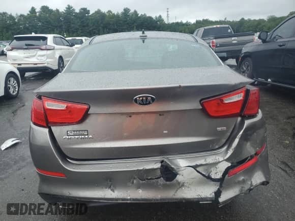 2015 Kia Optima LX z VIN 5XXGM4A70FG511768, wystawiony jako Copart lot #64061395 z przebiegiem 99 365 mil mil oraz Szkoda całkowita • Salvage title. Historia ofert i sprzedaży dostępna na DreamBid. Obrazek 6.