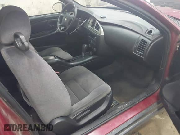 2006 Chevrolet Monte Carlo LT 3.5L with VIN 2G1WM15KX69217920, listed as a IAAI auction lot 42325050 with 199,504 mi miles and . Bid and sale history available at DreamBid. Image 5.