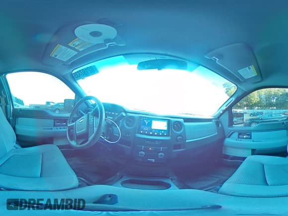 2014 Ford F-150 XL with VIN 1FTEX1CM7EKG36822, listed as a Copart auction lot 82197335 with 184,300 mi miles and Salvage title. Bid and sale history available at DreamBid. Image 14.