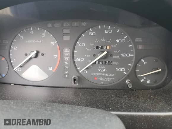 1997 Honda Accord LX with VIN 1HGCD5638VA234390, listed as a Copart auction lot 68820625 with 184,122 mi miles and Salvage title. Bid and sale history available at DreamBid. Image 9.