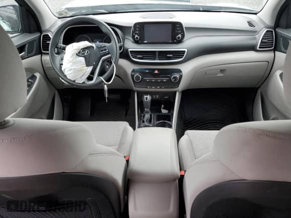 2021 Hyundai Tucson SE with VIN KM8J23A46MU398343, listed as a Copart auction lot 66632065 with 23,570 mi miles and Salvage title. Bid and sale history available at DreamBid. Image 8.