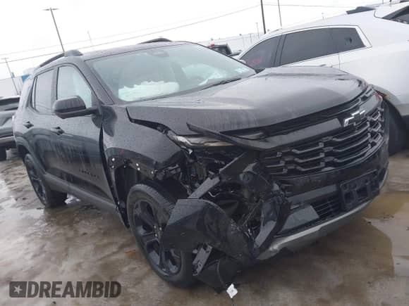 2025 Chevrolet Equinox AWD LT с VIN 3GNAXPEG0SL135474, выставлен на аукционе IAAI как лот 41656451 с пробегом 2 242 миль миль и . История ставок и продаж доступна на DreamBid. Изображение 1.
