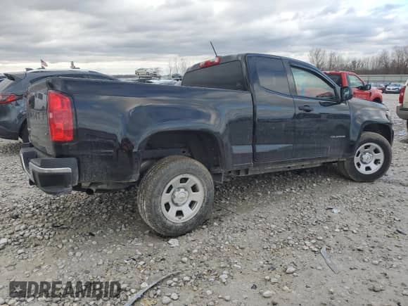 2022 Chevrolet Colorado 2WD Work Truck with VIN 1GCHSBEN0N1324791, listed as a Copart auction lot 81444744 with Not provided miles and Clean title. Bid and sale history available at DreamBid. Image 3.