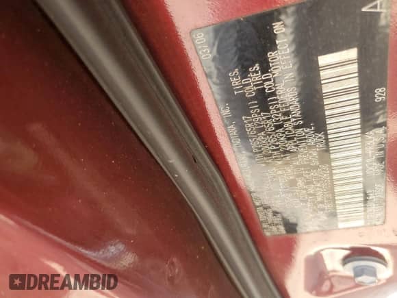 2006 Toyota Tundra Limited z VIN 5TBET38116S528236, wystawiony jako Copart lot #63235285 z przebiegiem Nie podano mil oraz Nie do naprawy • Non repairable. Historia ofert i sprzedaży dostępna na DreamBid. Obrazek 12.