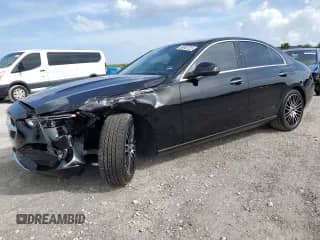 2024 Mercedes-Benz C 300 с VIN W1KAF4GB9RR218860, выставлен на аукционе Copart как лот 69849725 с пробегом 1 640 миль миль и Списание • Salvage title. История ставок и продаж доступна на DreamBid. Изображение 1.