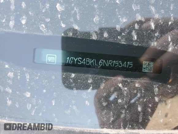 2022 Cadillac Escalade Premium Luxury с VIN 1GYS4BKL6NR153415, выставлен на аукционе Copart как лот 73532174 с пробегом 70 148 миль миль и Списание • Salvage title. История ставок и продаж доступна на DreamBid. Изображение 14.