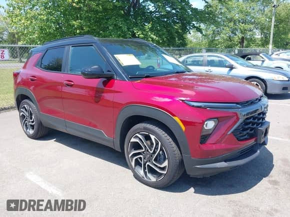2024 Chevrolet TrailBlazer RS с VIN KL79MUSL8RB058012, выставлен на аукционе IAAI как лот 42391748 с пробегом 10 355 миль миль и . История ставок и продаж доступна на DreamBid. Изображение 1.