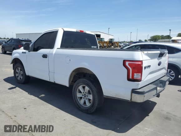 2016 Ford F-150 XL with VIN 1FTMF1CF6GKD12151, listed as a Copart auction lot 57174415 with 183,621 mi miles and Salvage title. Bid and sale history available at DreamBid. Image 2.