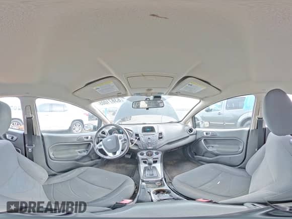 2015 Ford Fiesta SE with VIN 3FADP4BJ0FM163317, listed as a Copart auction lot 83871005 with 121,388 mi miles and Salvage title. Bid and sale history available at DreamBid. Image 14.