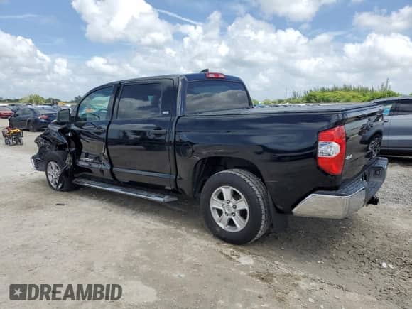 2020 Toyota Tundra SR5 with VIN 5TFDY5F13LX954213, listed as a Copart auction lot 65200365 with 40,542 mi miles and Salvage title. Bid and sale history available at DreamBid. Image 2.